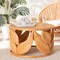 Bali & Pari Raflesia Modern Bohemian Natural Rattan Coffee Table 243-13589-ZORO - alternate 5